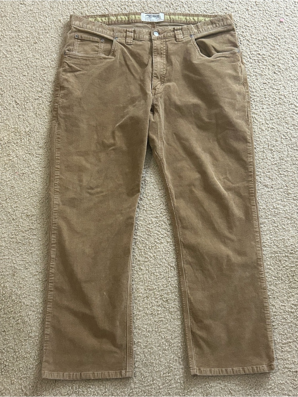 Mountain Khakis Canyon Cord Pants Mens 40x30 Brown Corduroy Classic Fit Casual